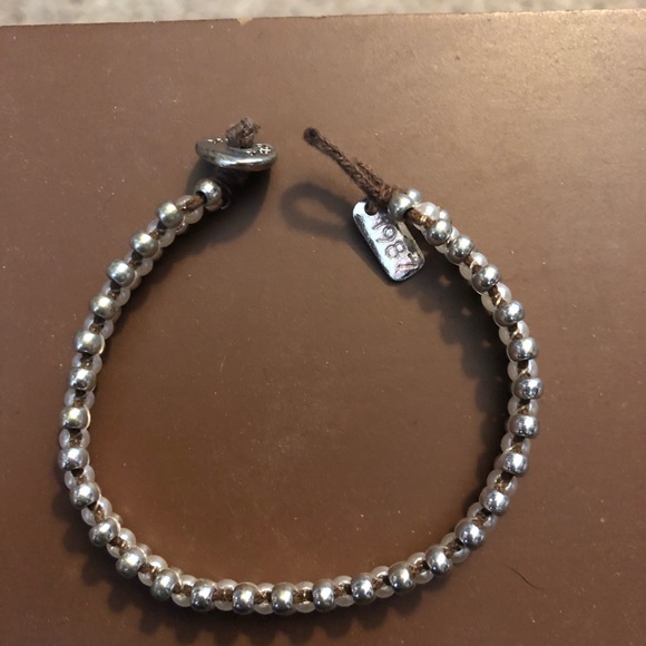 Aeropostale white & silver bracelet - Picture 2 of 3